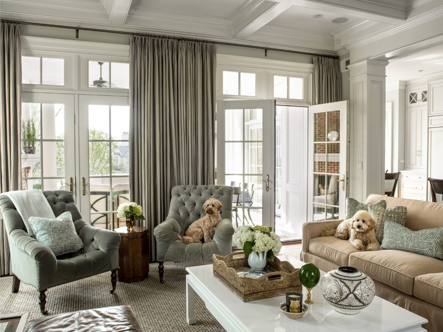 Green Bay Road Colonial Shelley Johnstone Design